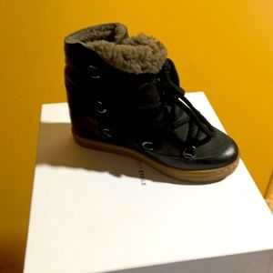 Isabel Marant Etoile shearling boots, size 38